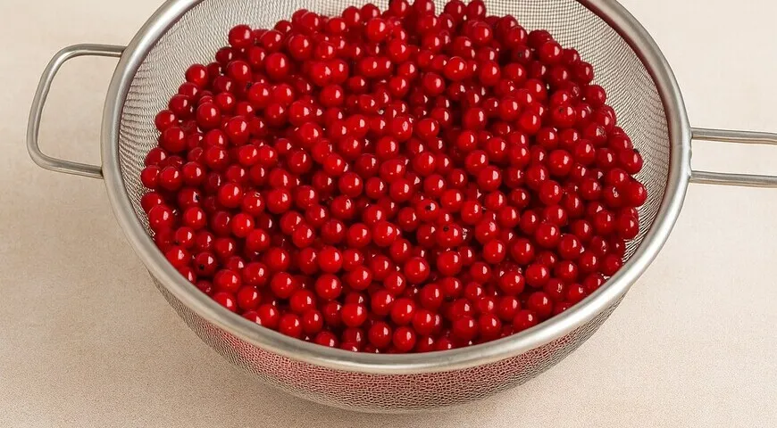 Джем из красной смородины без косточек