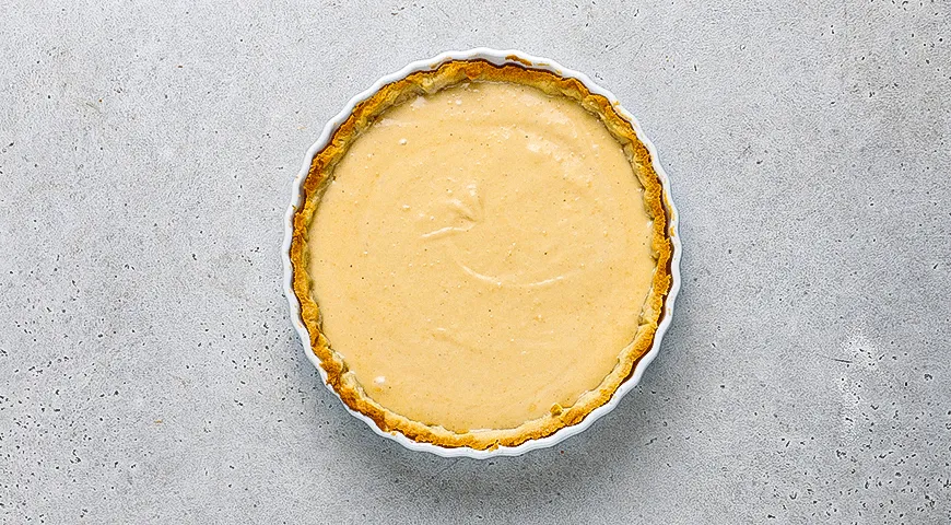 Тарт с нектаринами