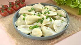 Вареники с картошкой и грибами