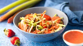 Рецепты с овощами, маслом растительным и клубникой