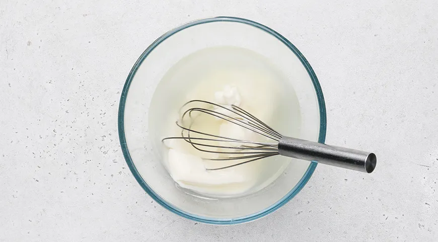 Сырный суп с охотничьими колбасками