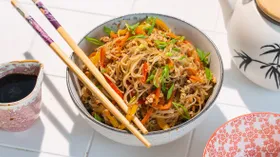 Фунчоза с фаршем