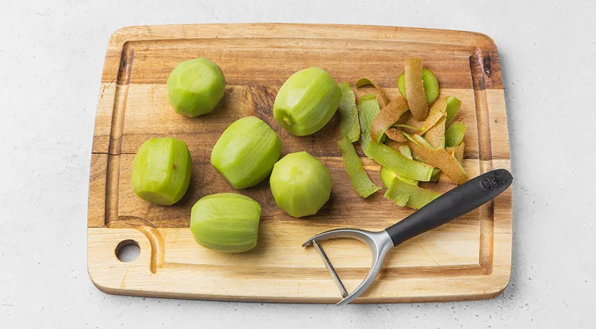 Домашние цукаты из киви