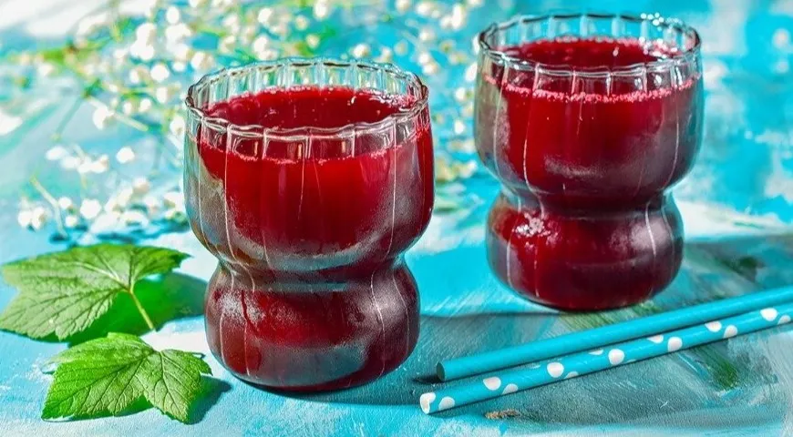 Морс из черной смородины