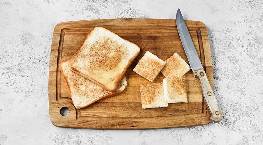 Салат «Белочка» из плавленого сырка