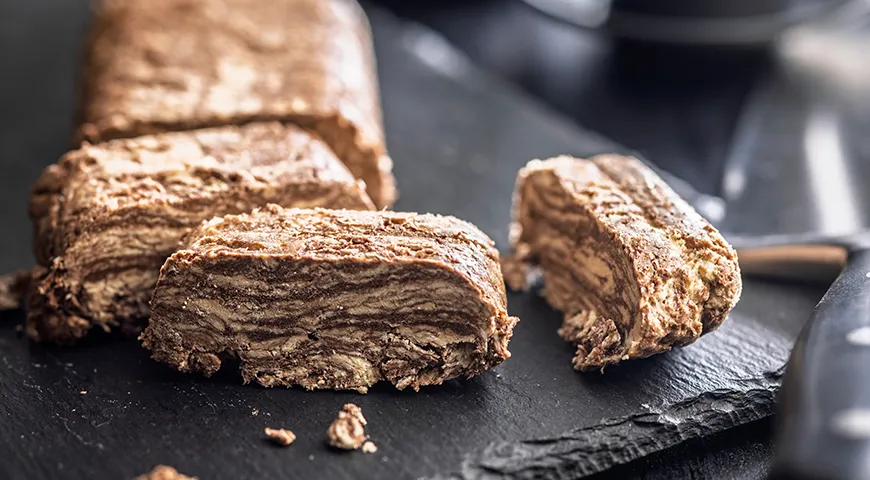 Халва тахинная с какао