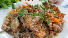 Рецепты с маслом растительным, сливками и лисичками