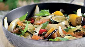 Рецепты с чесноком, баклажаном и базиликом