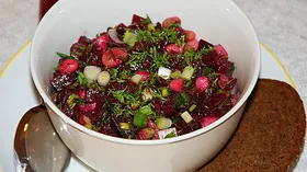 Простые рецепты со свёклой и бобовыми