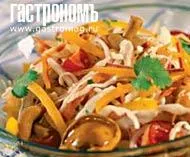 Простые рецепты с грибами и морковью