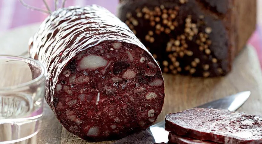 Рецепт домашней кровяной колбасы с гречкой