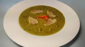 Гороховый суп пюре с курицей