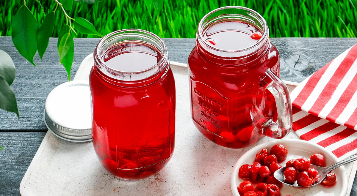 Рецепт компота из замороженной вишни