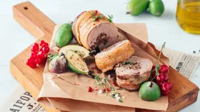 Фаршированная гусиная грудка