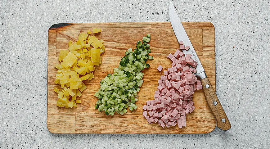 Окрошка на айране