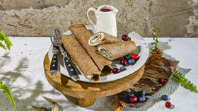 Блины с мукой ржаной