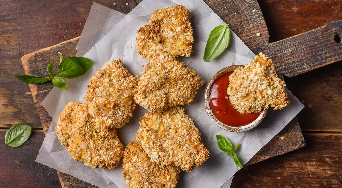 Рецепт куриных наггетсов в аэрогриле