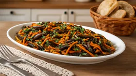 Баклажаны по-корейски быстрого приготовления