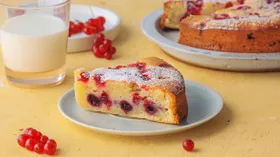 Рецепты с молочной продукцией, маслом растительным и смородиной