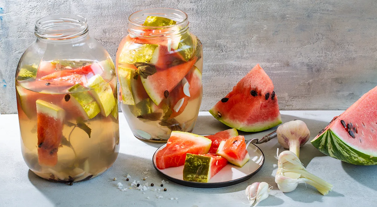 Рецепт соленых арбузов в банках