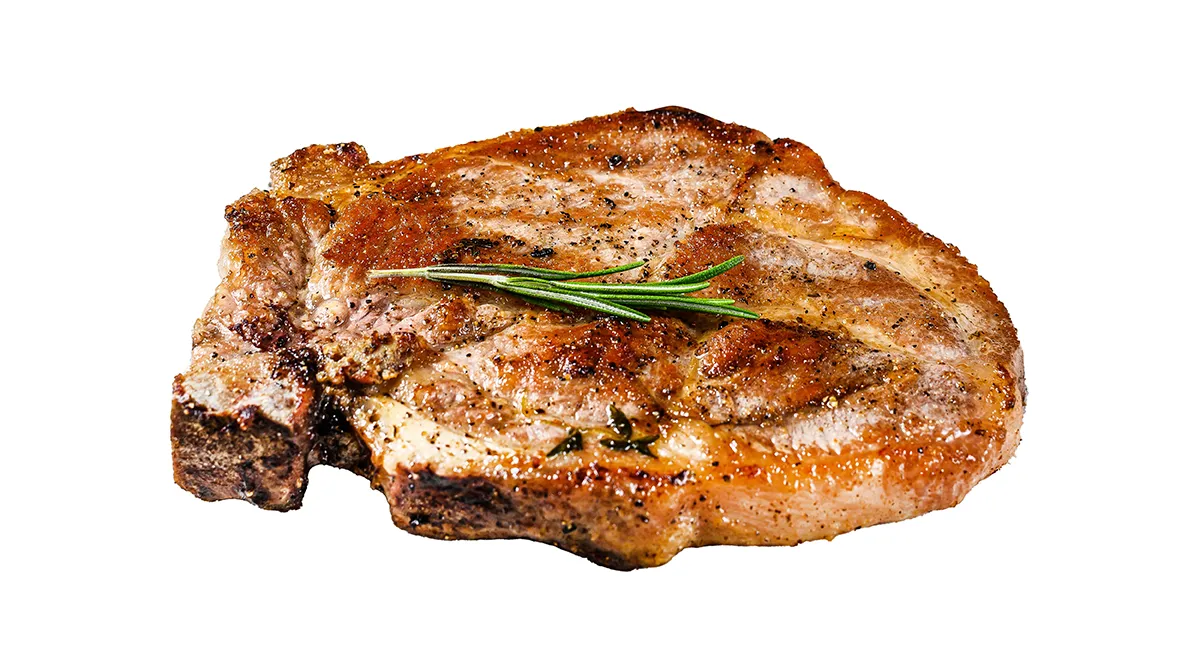 Свинина жареная