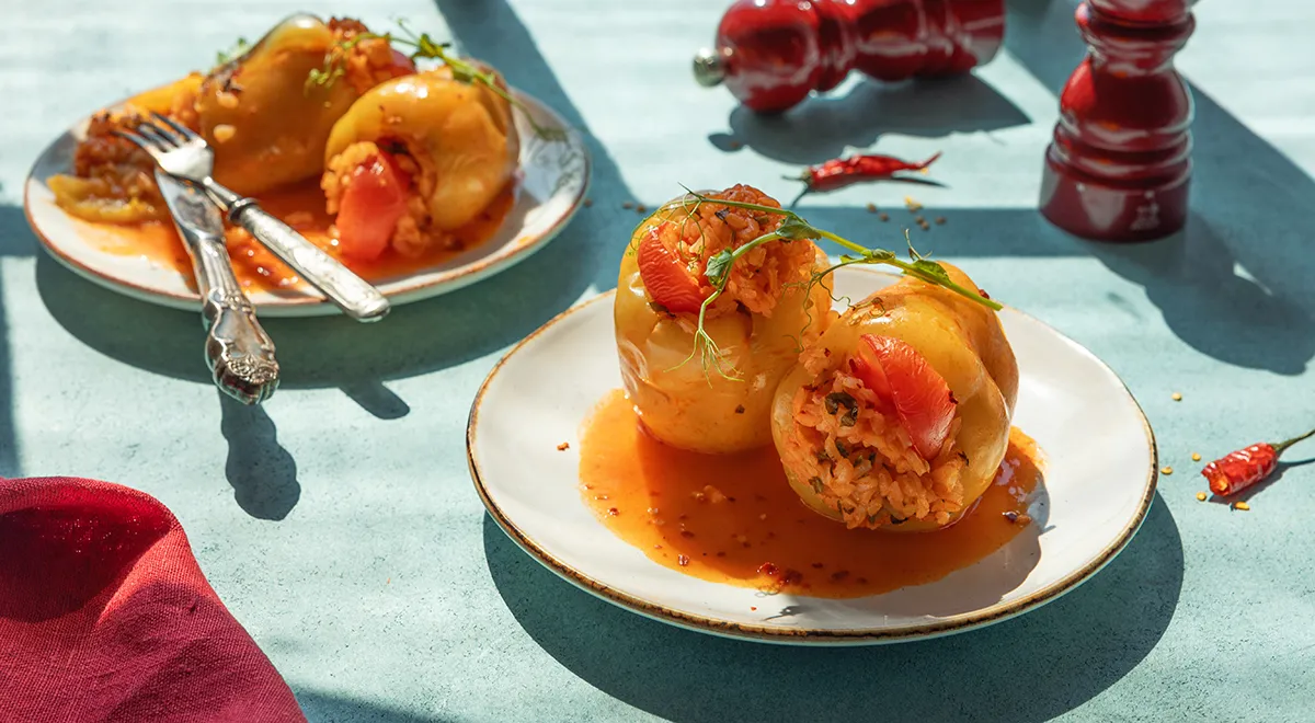 Рецепт фаршированных перцев по-турецки