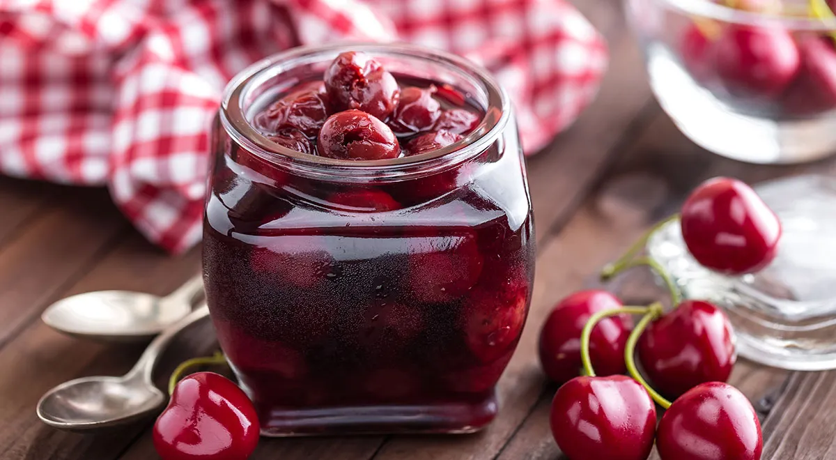 Варенье из черешни с косточкой