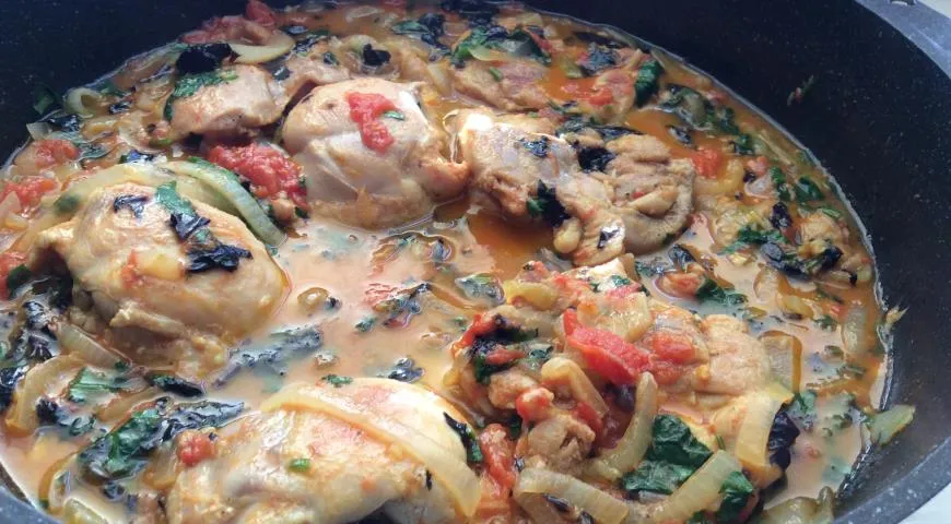 Чахохбили, пошаговый рецепт с фото от автора Полежаева Анна-София