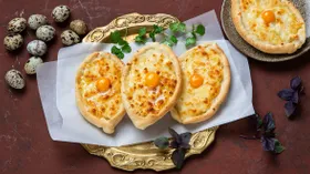 Мини-хачапури с сыром