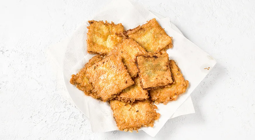 Вафли с фаршем, ленивые беляши