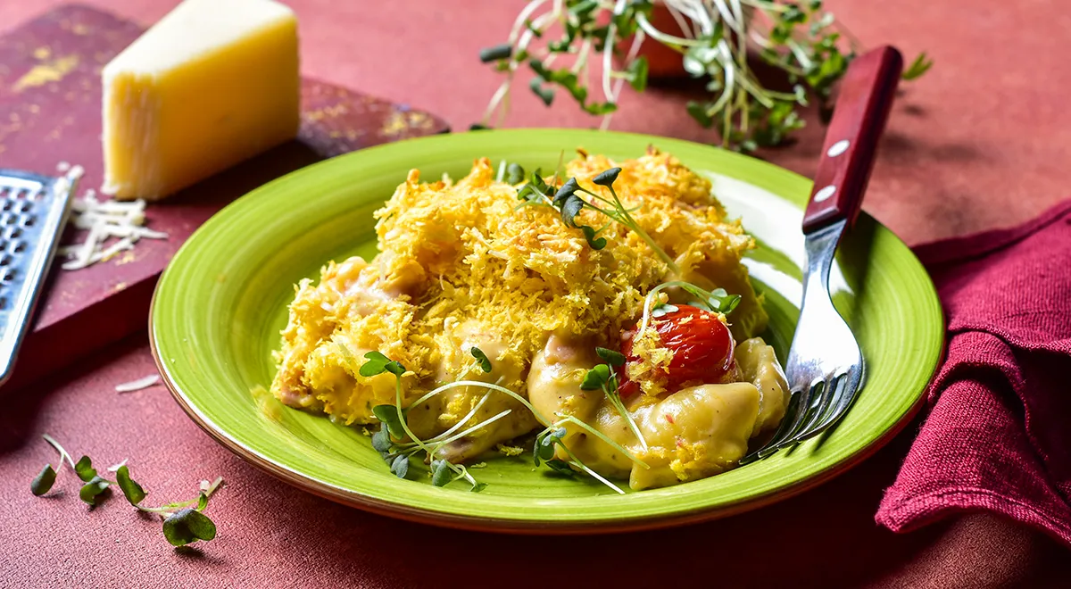 Блюда в духовке с макаронами