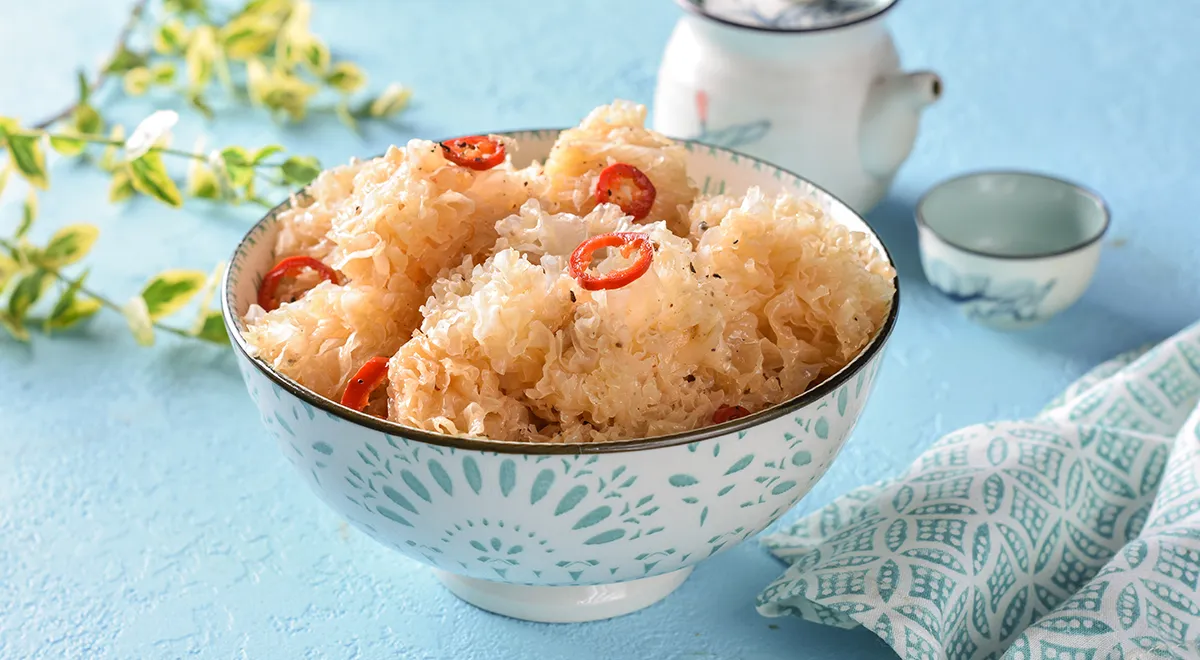 Маринованные древесные грибы