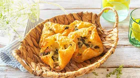 Слойки с овощами