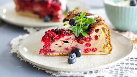 Пирог с сыром Маскарпоне