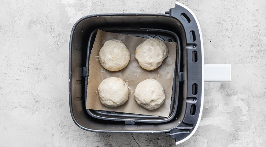 Творожные булочки в аэрогриле