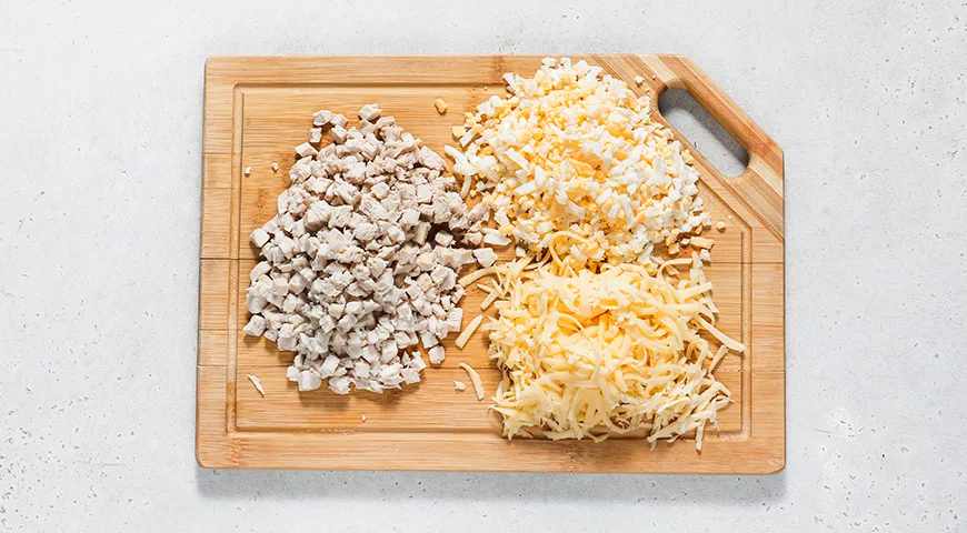 Салат «Генеральский» с курицей