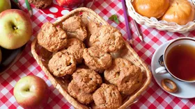 Рецепты с фруктами, изюмом и овсом