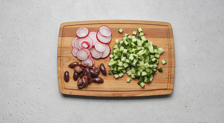 Боул из пшена с нутом и овощами