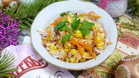 Рецепты с морковью, кукурузой и птицей