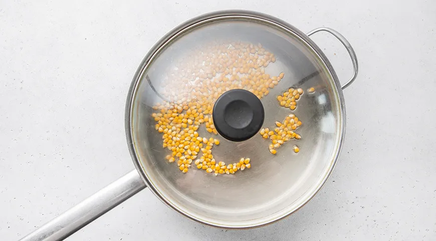 Домашний попкорн на сковороде