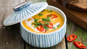 Рецепты с молоком растительным, лаймом и лемонграссом