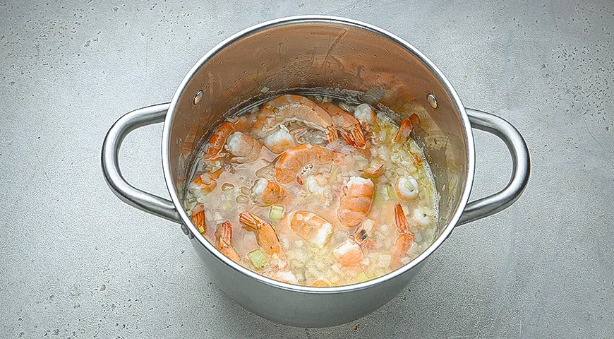 Биск из морепродуктов