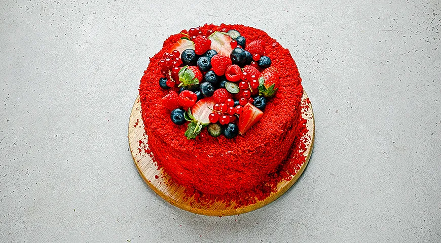 Торт «Красный бархат»