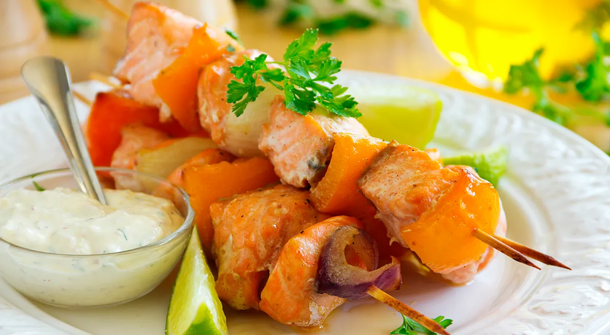 Шашлык из кеты