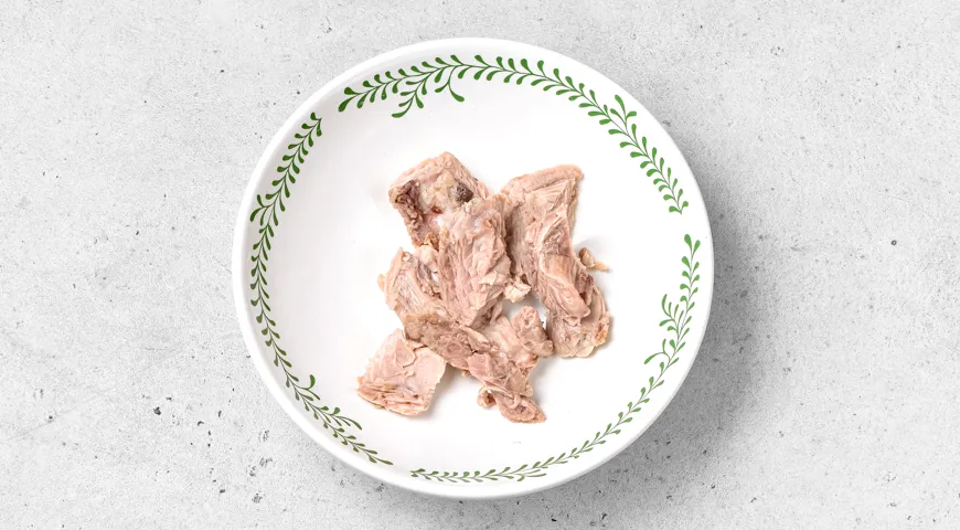 Сырный суп с индейкой