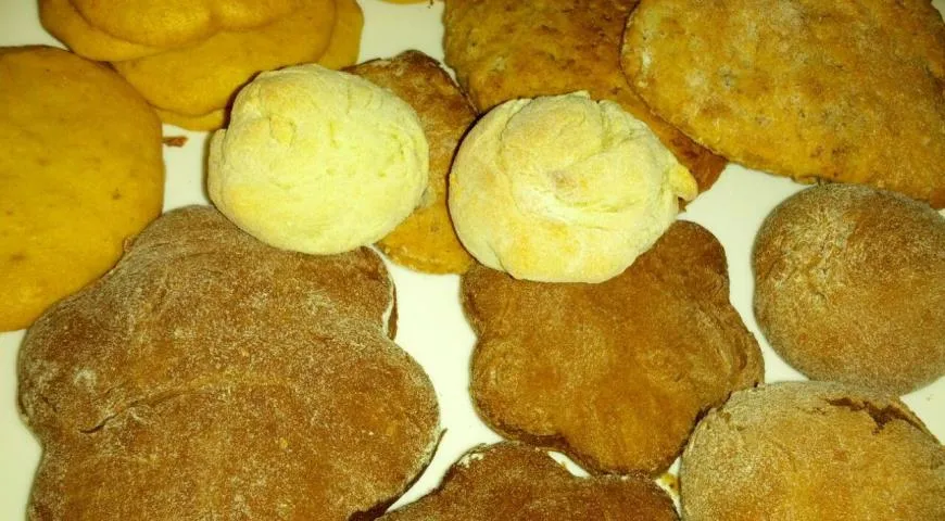 Постное печенье с лимоном