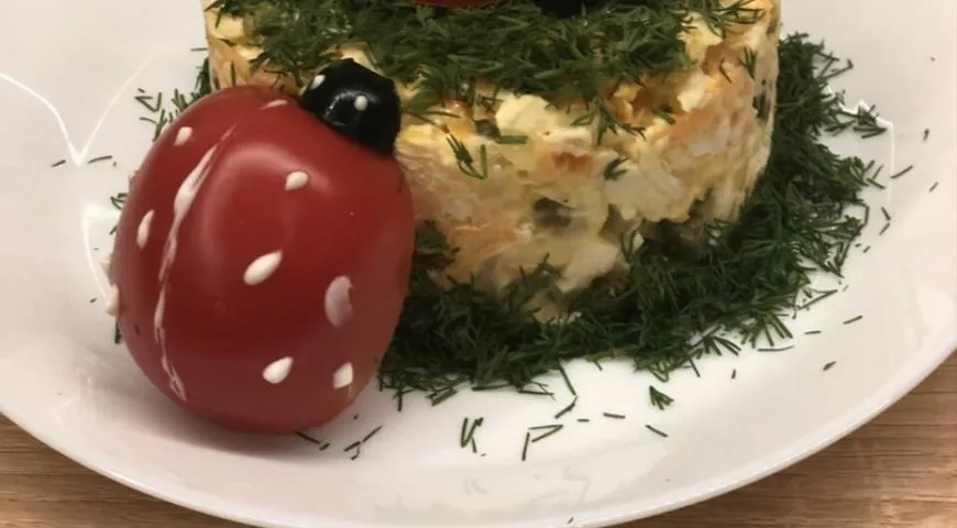 Готовим салат "Обжорка"