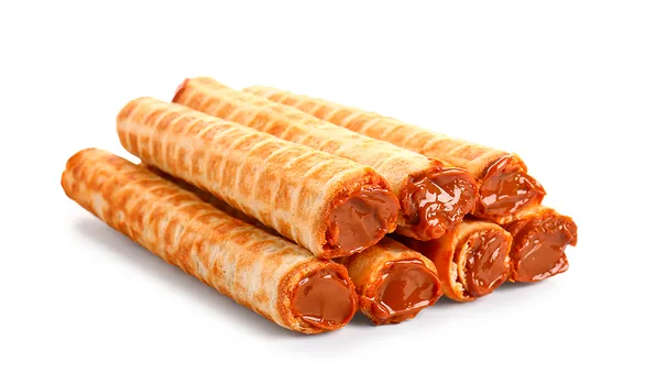 Трубочки со сгущенкой