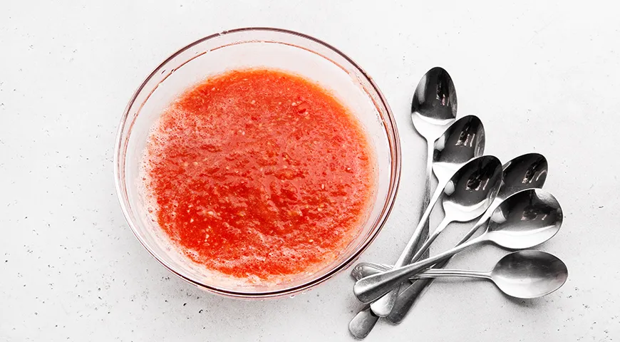 Острый Горлодер из помидоров с чесноком на зиму