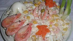 Рецепты с морковью, рисом и креветками